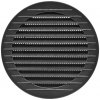 Okrúhla vetracia mriežka so sieťkou O120, grafitová Okrúhla vetracia mriežka so sieťkou O120, grafitová