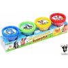 Wiky Modelína/Plastelína hmota Krtek sada 4ks 50g v kelímku