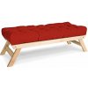 Marior HOME ALLEGRO Bench (lavice z buku) 140x50x43 cm red neošetřené (bez oleja, bez laku) Marior HOME ALLEGRO Bench (lavice z buku) 140x50x43 cm red neošetřené (bez oleja, bez laku)