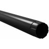 Gutta Barevný okapový svod 90 mm 3000 mm RAL 9005 čierný Gutta Barevný okapový svod 90 mm 3000 mm RAL 9005 čierný