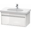 Duravit Ketho - Umývadlová skrinka 41x80x46 cm, 1 zásuvka, lesklá biela KT666702222 Duravit Ketho - Umývadlová skrinka 41x80x46 cm, 1 zásuvka, lesklá biela KT666702222