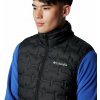 Columbia DELTA RIDGE II DOWN VEST čierna biela Columbia DELTA RIDGE II DOWN VEST čierna biela