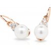 Danfil detské náušnice C2235 zo ružového zlata s perlami brizura Danfil detské náušnice C2235 zo ružového zlata s perlami brizura