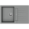 STRONG StrongSinks S3 Drez granit Vardar 780, 780x500 mm, odkvapávač a vanička, šedý STRONG StrongSinks S3 Drez granit Vardar 780, 780x500 mm, odkvapávač a vanička, šedý
