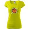 Basketbal lopta v triku - Dámske tričko Pure - M ( Limetková ) Basketbal lopta v triku - Dámske tričko Pure - M ( Limetková )