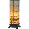 Clayre & Eef Stolná lampa Tiffany Oxford - 12.5 * 35 cm 1x E14 / Max 40W - Clayre & Eef Clayre & Eef Stolná lampa Tiffany Oxford - 12.5 * 35 cm 1x E14 / Max 40W - Clayre & Eef
