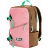 Fjallraven Vardag Backpack zelená hnedá ružová 17 l