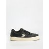 Cariuma LUAN PRO Black Premium Leather Ivory Logo Sneaker