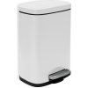 Spirella pedálový odpadkový koš Akira, matný bílý, ocel, 5 l (10,19835) Spirella pedálový odpadkový koš Akira, matný bílý, ocel, 5 l (10,19835)