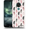 Picasee silikónový prehľadný obal pre Nokia 7.2 - Pírka 2 Picasee silikónový prehľadný obal pre Nokia 7.2 - Pírka 2