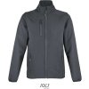 SOL'S | Falcon Women, Dámska 3-vrst. softshell. bunda, sivá ch., S SOL'S | Falcon Women, Dámska 3-vrst. softshell. bunda, sivá ch., S