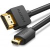 Ugreen HDMI Micro - HDMI kábel 3m čierny (30104) Ugreen HDMI Micro - HDMI kábel 3m čierny (30104)