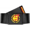 pánsky látkový opasok ETNIES (SANTA CRUZ) FLAME BELT Black pánsky látkový opasok ETNIES (SANTA CRUZ) FLAME BELT Black
