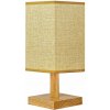 Lampa stołowa retro, LED lampa nočná do sypkej tkaniny Abażur z tkaniny USB Lampa stołowa retro, LED lampa nočná do sypkej tkaniny Abażur z tkaniny USB
