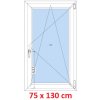 Soft Plastové okno 75x130 cm, otváravé a sklopné Soft Plastové okno 75x130 cm, otváravé a sklopné
