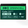 Green Cell Bezúdržbová baterie Greencell AGM VRLA 12V 12Ah pro pokladny, hračky, fotoaparáty (152x99x100mm) Green Cell Bezúdržbová baterie Greencell AGM VRLA 12V 12Ah pro pokladny, hračky, fotoaparáty (152x99x100mm)