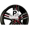 RONAL R57 7,5x17 5x120 ET35 black red spoke