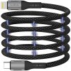 Maxlife MXUC-11, magnetický kábel, USB-C/Lightning, 1m 27W, čierny Maxlife MXUC-11, magnetický kábel, USB-C/Lightning, 1m 27W, čierny