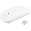 4D SLIMFIT bezdrôtová optická myš biela. 4D SLIMFIT bezdrôtová optická myš biela.