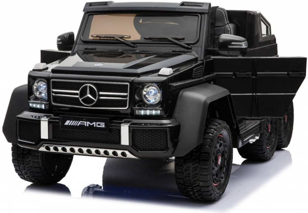 Mamido Elektrické autíčko Mercedes G63 6x6 čierna