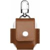 AppleKing ochranný PU kožený obal s karabínou pre AirPods 1 / 2 – hnedý - možnosť vrátiť tovar ZADARMO do 30tich dní AppleKing ochranný PU kožený obal s karabínou pre AirPods 1 / 2 – hnedý - možnosť vrátiť tovar ZADARMO do 30tich dní