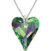 For You Prívesok srdce Swarovski elements zelený CRAZY CRYSTAL Vitrail Medium 1615 For You Prívesok srdce Swarovski elements zelený CRAZY CRYSTAL Vitrail Medium 1615
