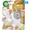 Air Wick Essential Oils Christmas Cookie Vánoční cukroví elektrický stroj+ osvěžovač náhradní náplň 19 ml 1 kus Air Wick Essential Oils Christmas Cookie Vánoční cukroví elektrický stroj+ osvěžovač náhradní náplň 19 ml 1 kus