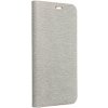 Diárové puzdro na Apple iPhone 14 Plus Forcell LUNA Gold strieborné Diárové puzdro na Apple iPhone 14 Plus Forcell LUNA Gold strieborné
