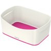 LEITZ Stolný box MyBox, biela/ružová LEITZ Stolný box MyBox, biela/ružová