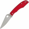 Spyderco GRASSHOPPER RED G-10 PLAINEDGE Spyderco GRASSHOPPER RED G-10 PLAINEDGE