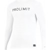 Pánska lycra PROLIMIT Logo Longarm - white S Pánska lycra PROLIMIT Logo Longarm - white S