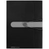 Herlitz s gumičkou Easy Orga A4 PP čierny HL206117 Herlitz s gumičkou Easy Orga A4 PP čierny HL206117