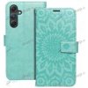 Púzdro MEZZO Samsung Galaxy A35 5G (A356) knižka Green Mandala Púzdro MEZZO Samsung Galaxy A35 5G (A356) knižka Green Mandala