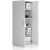 Kancelárska skriňa vysoká SOLID, 800 x 400 x 1830 mm, biela Kancelárska skriňa vysoká SOLID, 800 x 400 x 1830 mm, biela