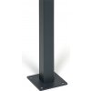 Stĺpik pre plotové panely s pätkou, 1513 mm, rohový Stĺpik pre plotové panely s pätkou, 1513 mm, rohový