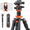 Tripod K&F Concept D255C4+BH-28L + Quick Release Plate kits Tripod K&F Concept D255C4+BH-28L + Quick Release Plate kits