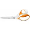 Nožnice, klasické, 23 cm, FISKARS RazorEdge Softgrip, oranžová biela Nožnice, klasické, 23 cm, FISKARS RazorEdge Softgrip, oranžová biela