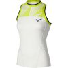 Dámske tielko Mizuno Stargazer Tank Top White Yellow XL Dámske tielko Mizuno Stargazer Tank Top White Yellow XL