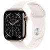 Apple Watch Series 11 Cellular (46mm) Zlatý Titan so svetlo rumenným športovým remienkom S/M MFD54MP/A