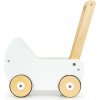 EcoToys Drevený vozík biely ESC-W-0173 EcoToys Drevený vozík biely ESC-W-0173