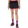 ASICS Fujitrail 2IN1 short women blackberry ASICS Fujitrail 2IN1 short women blackberry