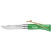 Nôž zatvárací outdoorový OPINEL N°07 INOX Bushwacker Green Meadow - zelený Nôž zatvárací outdoorový OPINEL N°07 INOX Bushwacker Green Meadow - zelený