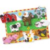 Formová skladačka drevená so zvieratkami 8 dielikov - Melissa &, Doug Formová skladačka drevená so zvieratkami 8 dielikov - Melissa &, Doug