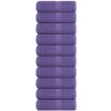 VidaXL Uteráky pre hostí 10 ks Fialové 360 g/m² 100 % bavlna VidaXL Uteráky pre hostí 10 ks Fialové 360 g/m² 100 % bavlna