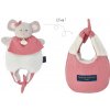 Doudou myška 3v1 v taške pre bábätká, 30 cm Doudou myška 3v1 v taške pre bábätká, 30 cm