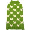 Sveter Contrast Color pre psa Nobleza - XL 40cm Farba: Zelená Sveter Contrast Color pre psa Nobleza - XL 40cm Farba: Zelená