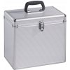 HAMA Hard case, kufrík na 50ks platní (LP/vinyl), strieborný HAMA Hard case, kufrík na 50ks platní (LP/vinyl), strieborný