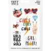 TATTonMe Vodeodolné dočasné tetovačky pre dievčatá Girls Power mix TATTonMe Vodeodolné dočasné tetovačky pre dievčatá Girls Power mix