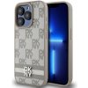 DKNY PU Leather Checkered Pattern and Stripe Zadní Kryt pro iPhone 13 Pro Max Beige DKHCP13XPCPTSSE DKNY PU Leather Checkered Pattern and Stripe Zadní Kryt pro iPhone 13 Pro Max Beige DKHCP13XPCPTSSE