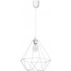 Milagro | Závesné svietidlo BASKET 1xE27/60W/230V biela | DE7212 Milagro | Závesné svietidlo BASKET 1xE27/60W/230V biela | DE7212